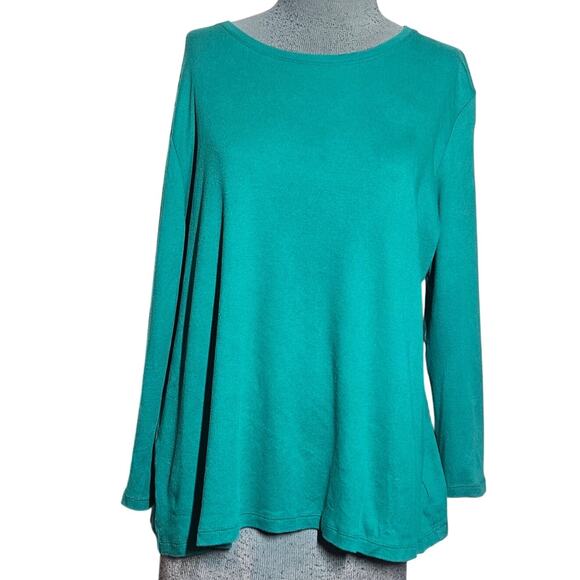 Green Perfectly Soft Long Sleeve Tee Size XL - Picture 1 of 3